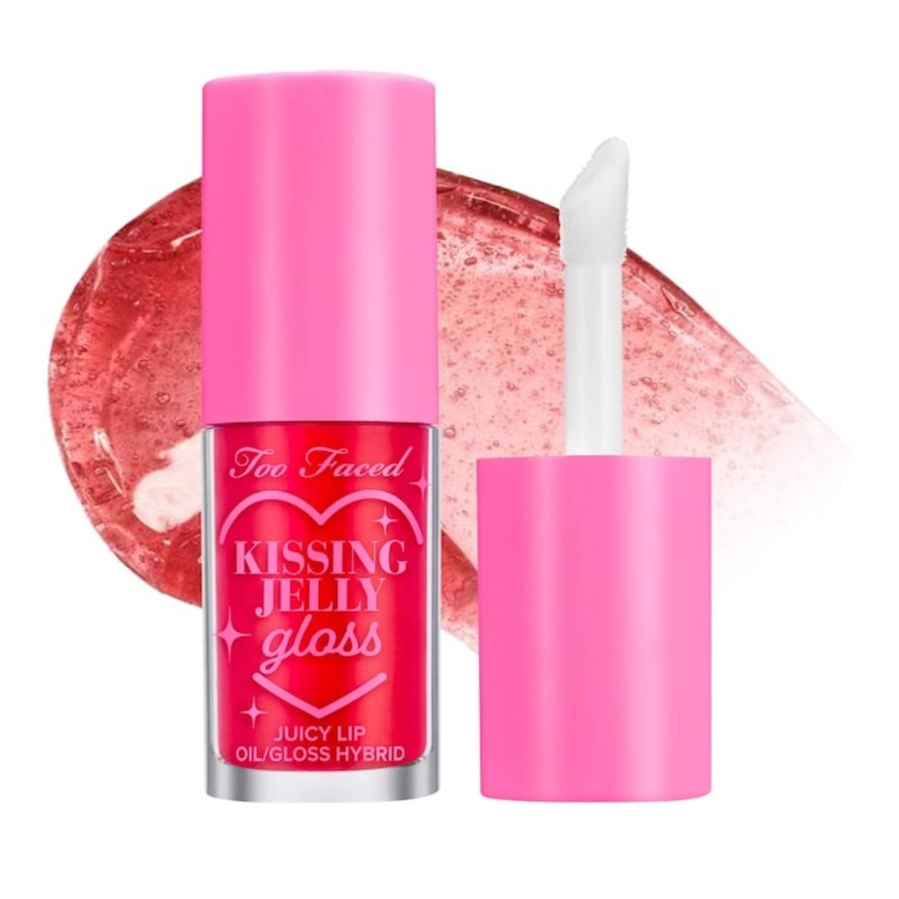 ✨ Too Faced Kissing Jelly Gloss – Cherry Pie - BNIB 🎀